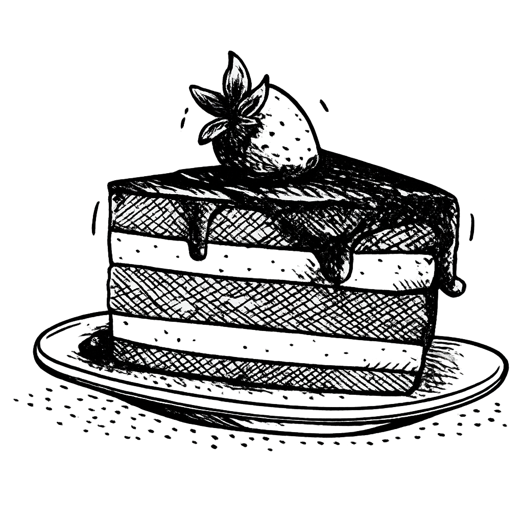illustration de dessert